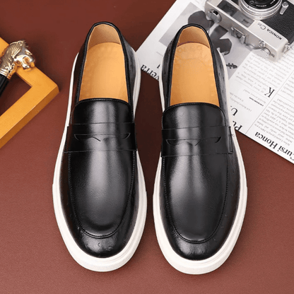 Leather Moccasin Slip-On for Men