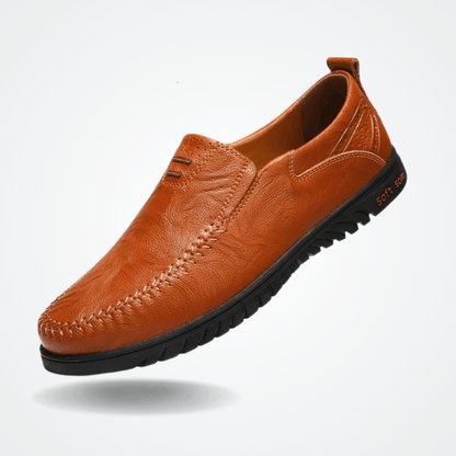 Men's Leather Moccasin Pisa Verno